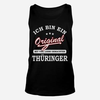 Original Thüringer Liebe Unisex TankTop, Schwarzes Motiv Unisex TankTop - Seseable