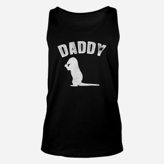 Otter Daddy Matching Family Vintage Unisex Tank Top - Seseable