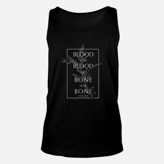 Outlander Blood Of My Blood Bone Of My Bone Framed Unisex Tank Top - Seseable