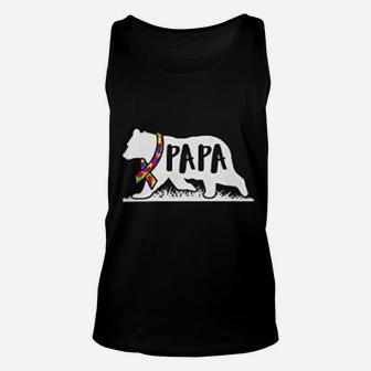 Papa Bear Cool Husband, best christmas gifts for dad Unisex Tank Top - Seseable