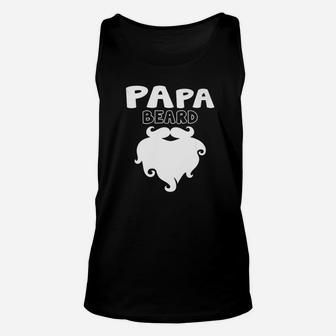 Papa Beard, best christmas gifts for dad Unisex Tank Top - Seseable