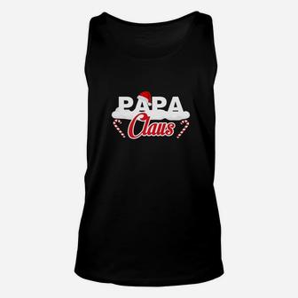 Papa Claus Matching Family Christmas Christmas Gift Unisex Tank Top - Seseable