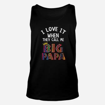 Papa Fathers Day Hip Hop Rad Dad Rap New York Gift Unisex Tank Top - Seseable