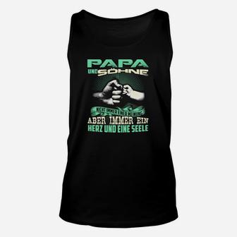 Papa und Sohn Unisex TankTop, Stolz und Verbundenheit Motiv - Seseable