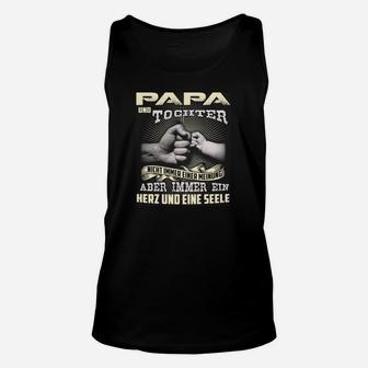 Papa und Tochter Herz & Seele Verbundenheit Unisex TankTop - Seseable