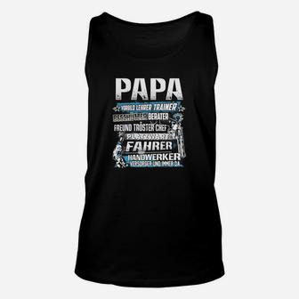 Papa Vorbild Und Immer Da Vatertag TankTop - Seseable