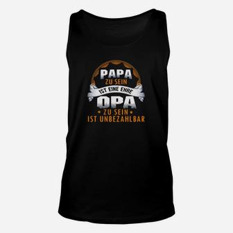 Papa Zu Sein Ist Eine Ehre Opa Hemd TankTop - Seseable