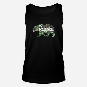 Pappous Bearfunny Camping Summer Fathers Day Unisex Tank Top - Seseable