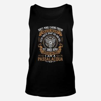 Passalacqua Brave Heart Eagle Name Shirts Unisex Tank Top - Seseable
