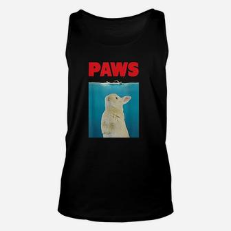 Paws Bunny Funny Parody Rabbit Lover Gifts Unisex Tank Top - Seseable