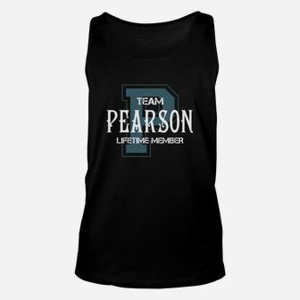 Pearson Shirts - Team Pearson Lifetime Member Name Shirts Unisex Tank Top - Seseable