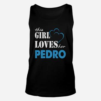 Pedro This Girl Love Her Pedro - Teeforpedro Unisex Tank Top - Seseable