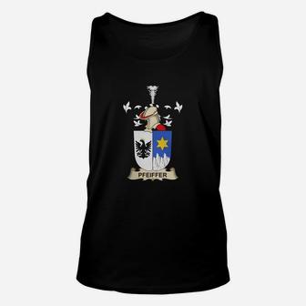 Pfeiffer Coat Of Arms Austrian Family Crests Austrian Family Crests Unisex Tank Top - Seseable