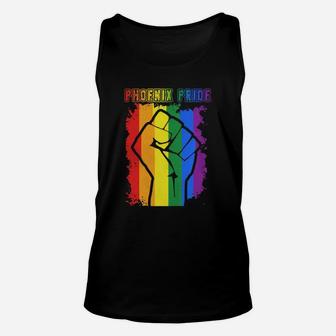 Phoenix Pride Lgbt Rainbow Flag Unisex Tank Top - Seseable