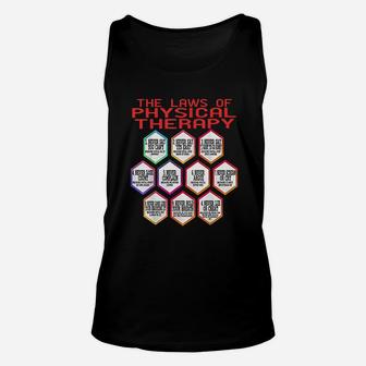 Physical Therapy The Laws Of Physic And Psychology Unisex Tank Top - Seseable