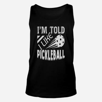 Pickleball Shirts - Mens Tall T-shirt Unisex Tank Top - Seseable