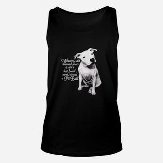 Pit Bull T-shirts - Never Rescued A Pit Bull Unisex Tank Top - Seseable
