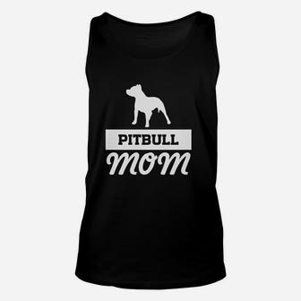 Pitbull Mom Dog Mom Mom Unisex Tank Top - Seseable