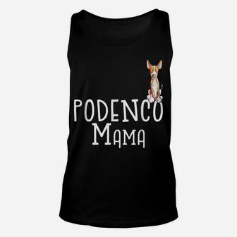 Podenco Mama I Hundemotiv Windhund Fun TankTop - Seseable