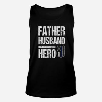Police Husband Daddy Hero Unisex Tank Top - Seseable