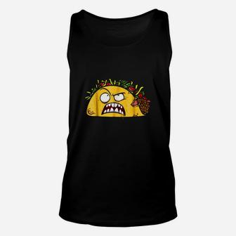 Premium Funny Tacos Zombie Face Scary Halloween Costumes Shirt Unisex Tank Top - Seseable
