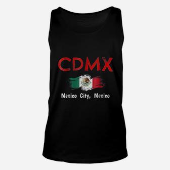 Pride Of Cdmx Mexico City National Colors Unisex Tank Top - Seseable