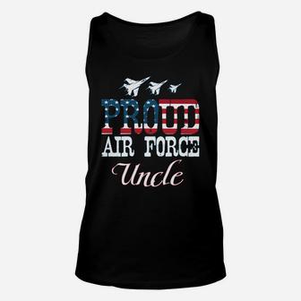 Proud Air Force Uncle Military Soldier 2020 Unisex Tank Top - Seseable