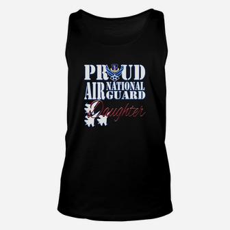 Proud Air National Guard Daughter Air Force Military Unisex Tank Top - Seseable