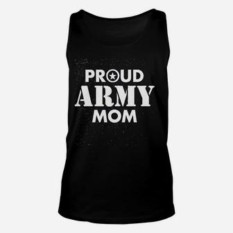 Proud Army Mom Gift Idea For Mom Veteran Unisex Tank Top - Seseable