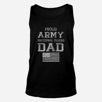 Proud Army National Guard Dad Unisex Tank Top - Seseable