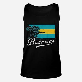 Proud Bahamas Bahamians Flag Gift Design Idea Unisex Tank Top - Seseable