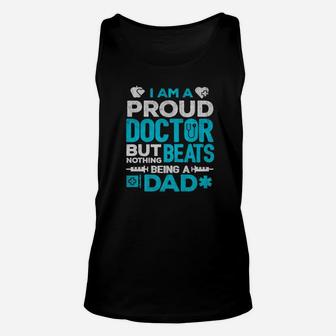 Proud Doctor Daddy, best christmas gifts for dad Unisex Tank Top - Seseable