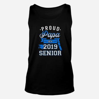 Proud Papa Of A 2019 Senior, best christmas gifts for dad Unisex Tank Top - Seseable