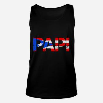 Puerto Rico Flag Fathers Day Patriotic Puerto Rican Pride Unisex Tank Top - Seseable