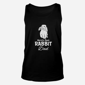 Rabbit Dad Cute Bunny Pet For Father Men Unisex Tank Top - Seseable