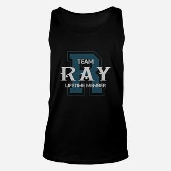 Ray Shirts - Team Ray Lifetime Member Name Shirts Unisex Tank Top - Seseable
