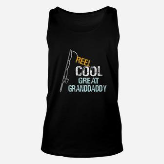 Reel Cool Great Granddaddy, best christmas gifts for dad Unisex Tank Top - Seseable