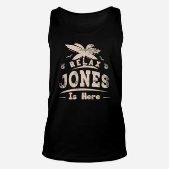 Relax Jones Is Here Vintage Shirt H Unisex Tank Top - Seseable
