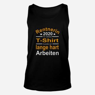 Rentnerin 2020 Lange Hart Arbeiten TankTop - Seseable