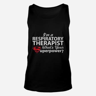 Respiratory Therapist Gifts Respiratory Therapist Unisex Tank Top - Seseable
