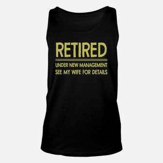 Retirement - Retirement T-shirt Unisex Tank Top - Seseable