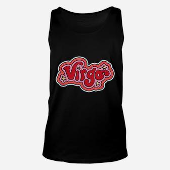 Retro Vintage 70s Virgo Zodiac Horoscope Unisex Tank Top | Seseable CA