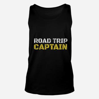 Road Trip Captain Rv Summer Camping Travel Unisex Tank Top - Seseable