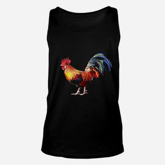 Rooster Country Decor Chicken Gallo Gifts Unisex Tank Top - Seseable