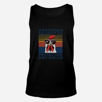 Rooster Security Co Protecting My Girls Classic Unisex Tank Top - Seseable