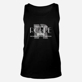 Ruhrpott-Ding Schwarzes Unisex TankTop, Regionales Motiv Tee - Seseable