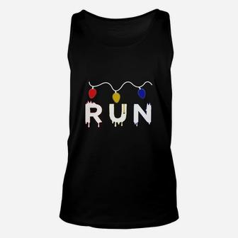 Runners Joggers Marathoner Ugly Christmas Sweater T-shirt Unisex Tank Top - Seseable