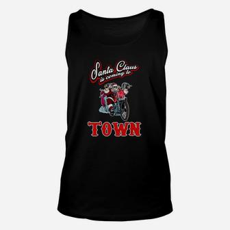 Santa Claus Is Coming To Town Unisex TankTop - Seseable