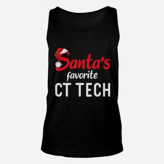 Santa's Favorite Ct Tech Christmas Matching Group Unisex Tank Top - Seseable