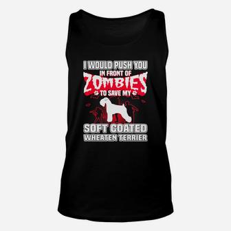 Save My Soft Coated Wheaten Terrier Funny Tshirt Unisex Tank Top - Seseable